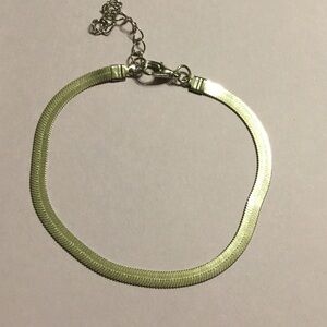 Chic Silver Chain Bracelet